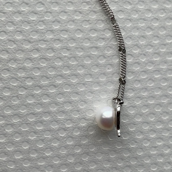 NWOT Freshwater Cultured Pearl "Leeza" Pendant / White - Picture 4 of 11
